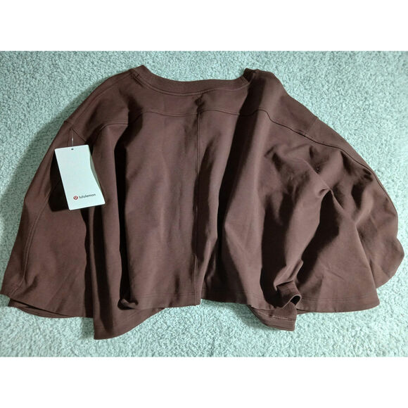 Lululemon LA Oversized Pullover Cape NWT Brown Women’s XL Cozy Layering - Picture 5 of 7